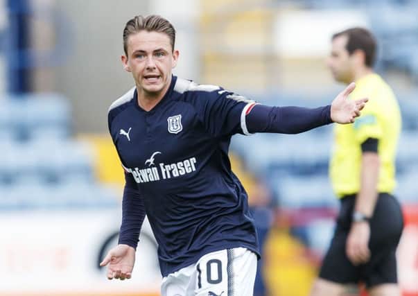 Dundees Scott Allan aims to turn the tables on Dundee United when the sides meet next week. Picture: SNS.