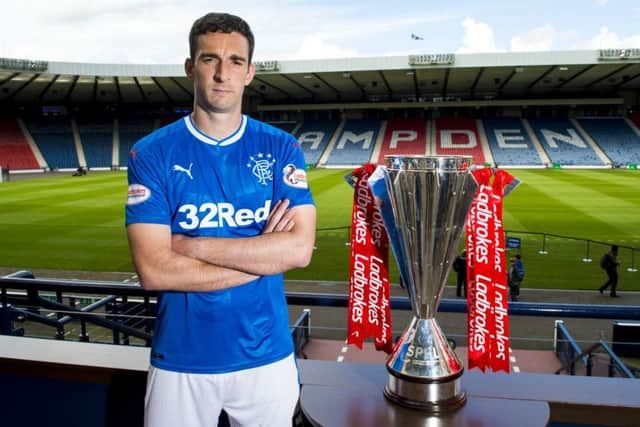 Rangers captain Lee Wallace previews the Ladbrokes Premiership league season. Picture: SNS