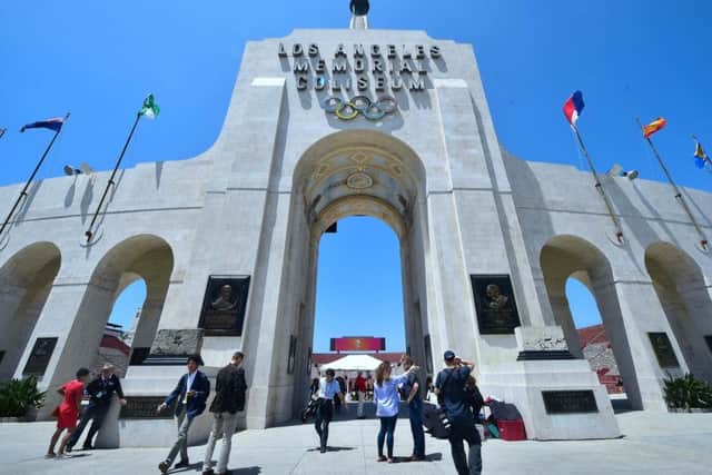 The Los Angeles Memorial Coliseum. Picture: FREDERIC J. BROWN/AFP/Getty Images