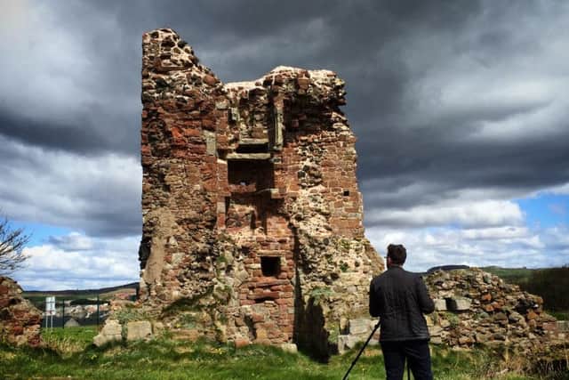Ardrossan Castle, on the Ayrshire coast, was built for Simon de Morville around 1140