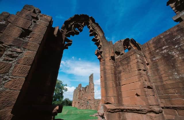 Lincluden Collegiate Church, a ruined religious house north of Dumfries, was voted one of Scotland's top six hidden historical gems. Picture: Julianne McGraw