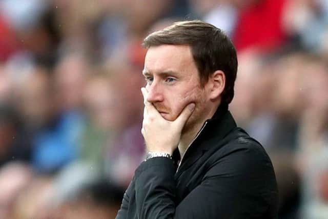 Hearts decided to part company with Ian Cathro on Tuesday. Picture: PA