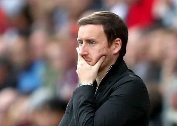 Hearts decided to part company with Ian Cathro on Tuesday. Picture: PA