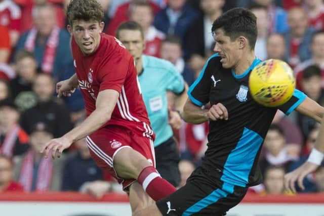 Ryan Christie says Aberdeen will aim to dominate the game in Cyprus. Picture: SNS.