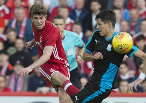 Ryan Christie says Aberdeen will aim to dominate the game in Cyprus. Picture: SNS.