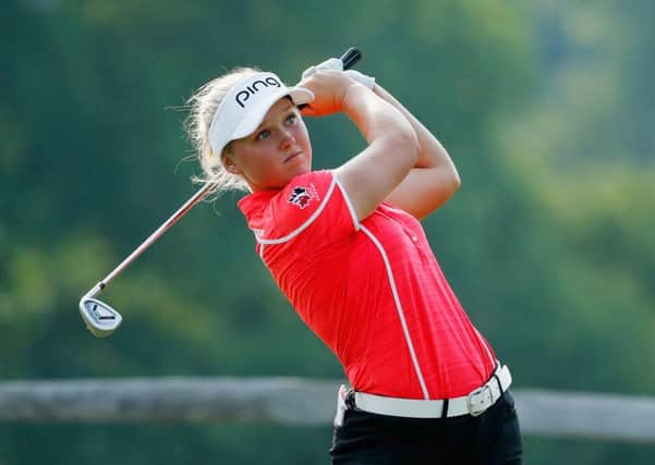 Canadian Brooke Henderson won a major last year at just 19. Picture: Getty