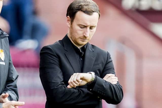 Hearts have parted company with Ian Cathro. Picture: Roddy Scott/SNS