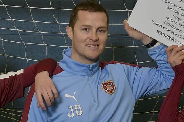 Hearts Under-20 coach Jon Daly will be in charge of the first team against Celtic. Picture: Julie Bull