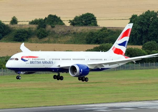 BA passengers have been affected by an airline check-in glitch. Picture; Ian Rutherford