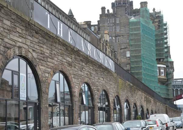 The now vibrant area used to be run down and dull