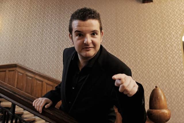 The comedian aimed a thinly-veiled dig at Ian Cathro on social media. Picture: Phil Wilkinson
