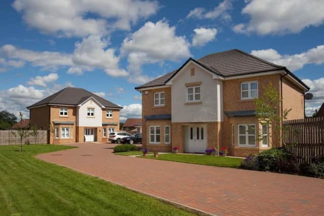 Miller Homes houses at The Larches development, Crookston, Glasgow. Picture: Contributed