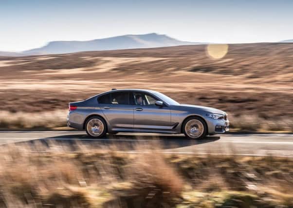 The drag coefficient of the 2017 BMW 5 Series Saloon is just 0.22