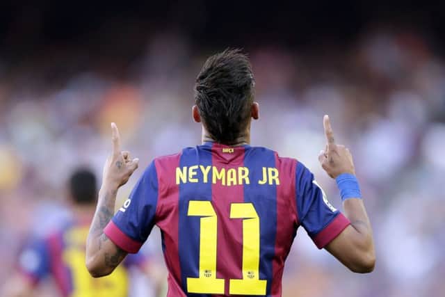 Neymar will earn a reported £600,000 a week if PSG meet his buy-out fee. Picture: AP
