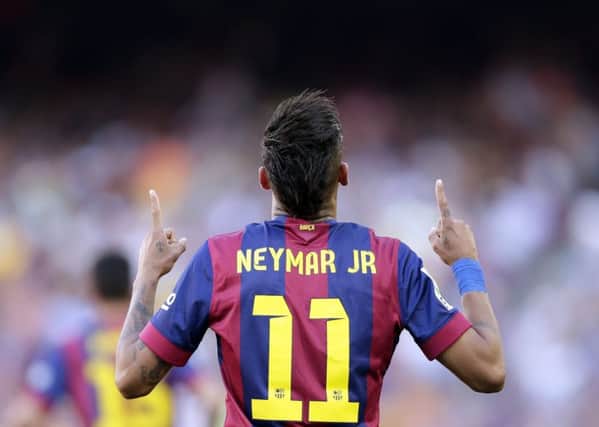 Neymar will earn a reported Â£600,000 a week if PSG meet his buy-out fee. Picture: AP