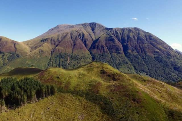 Archaeologists will return to Dun Deardail hilltop fort (pictured foreground) this month. PIC: Copyright Nevis Landscapes/Dave MacLeod.