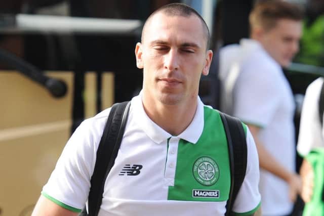 Scott Brown revealed the tweet via a post on Instagram. Picture: John Devlin