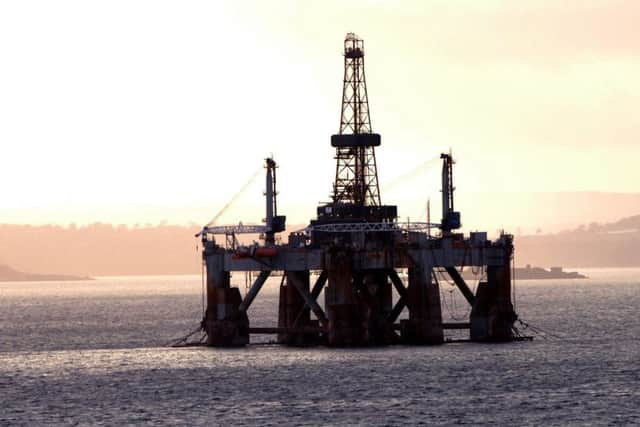 Pettycur beach - Kinghorn. There is a fine balance between success and failure for Scotland's oil and gas