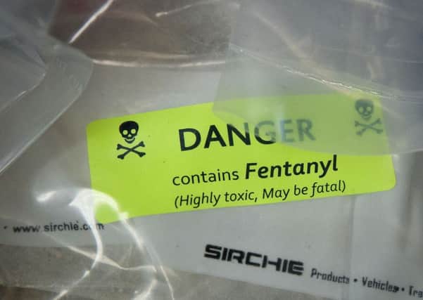 Stronger than heroin, Fentanyl has already been implicated in 60 fatalities across the UK. Picture: Drew Angerer/Getty Images