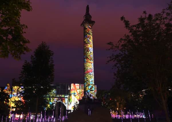Bloom - the curtain-rasier at the 70th festival - takes place in Edinburgh's St Andrew Square tonight and tomorrow. Picture: Lesley Martin