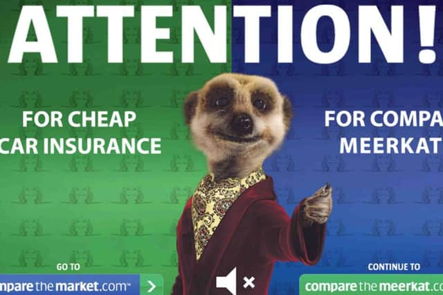 The power of marketing and advertising gimmicks means most people will know what businesses these characters represent, and what their websites offer
