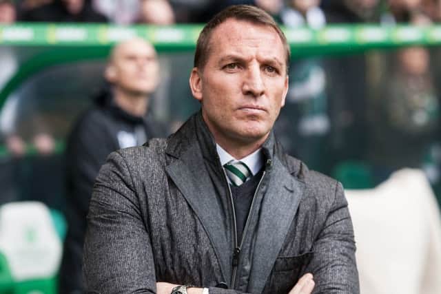 Celtic manager Brendan Rodgers. Picture: John Devlin