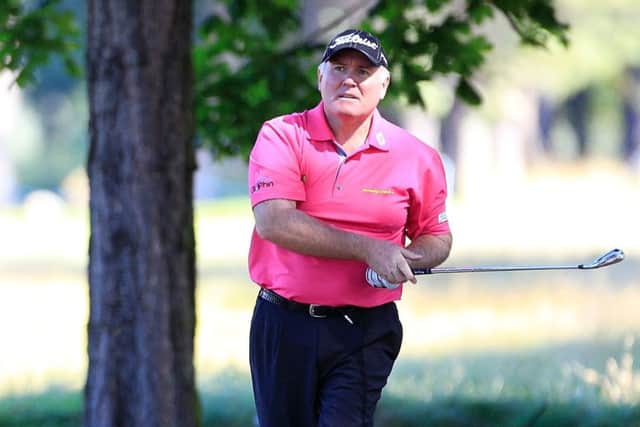 Ronan Rafferty is bidding to win the Scottish Senior Open title after losing out to Paul Eales last year. Picture: Getty Images