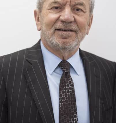 Apprentice boss Lord Sugar, who aid he would have fired Theresa May if the General Election was a task on the programme after a disastrous result Picture; PA