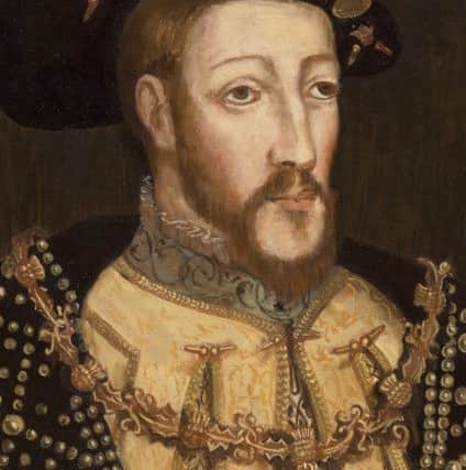 Gold from Crawford Moor was used in the crown made for James V. PIC Contributed/National Galleries of Scotland.