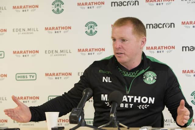 Hibs manager Neil Lennon. Picture: Bruce White/SNS