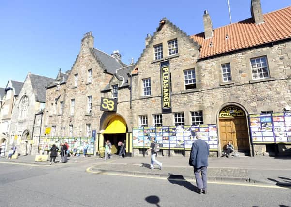 Picture: Pleasance Courtyard, one of the main Fringe venues TSPL