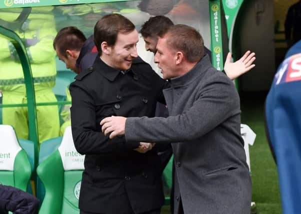 Celtic manager Brendan Rodgers has questioned Hearts' recruitment following Ian Cathro's sacking. Picture: SNS/Craig Williamson