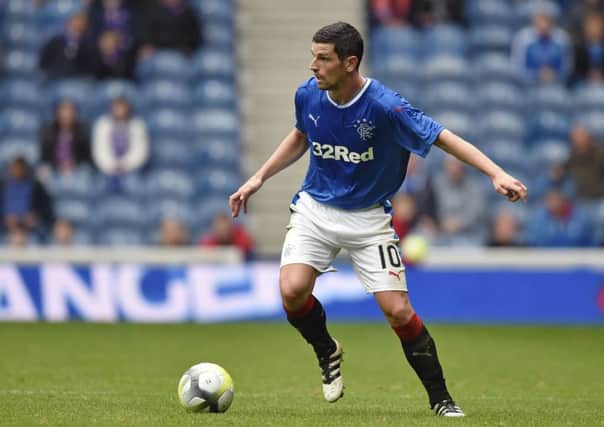 Lee Wallace says Graham Dorrans is a great signing. Photograph: SNS