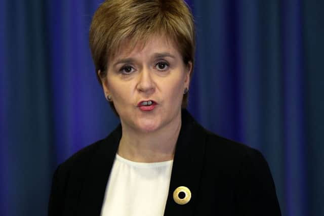 The Scottish First Minister shelved plans for a second independence referendum after her party suffered a setback at the general election. Picture: PA