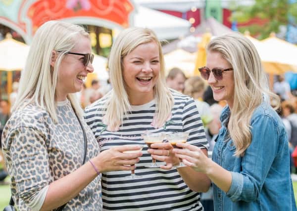 The Edinburgh Food Festival, held last weekend, attracts 20,000 people over four days.