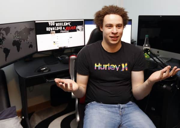 Marcus Hutchins was freed on bail. Picture: AP/Frank Augstein