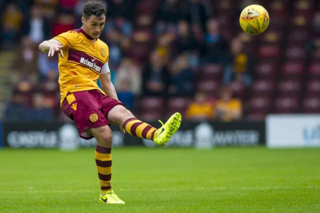 Motherwell captain Carl McHugh says the clubs home form must improve.  Photograph: Sammy Turner/SNS