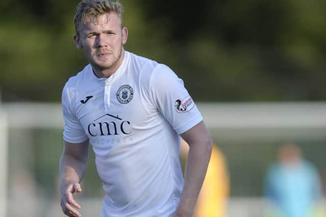 Lewis Allan pulled one back for Edinburgh City. Picture: Neil Hanna