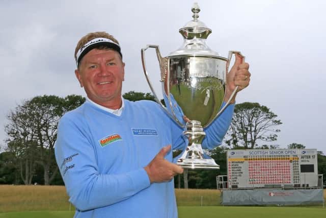 Paul Broadhurst said he 'loves links golf' after his Scottish Seniors Open victory. Picture: Getty.