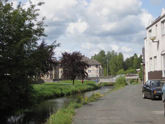 File photo of the Cuddyside area of Peebles, where the incident occurred. Picture: Contributed
