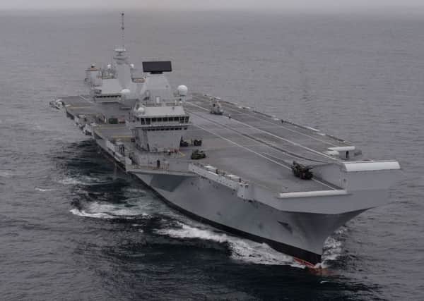HMS Queen Elizabeth is expected to arrive in her new home port within weeks. Picture: PA