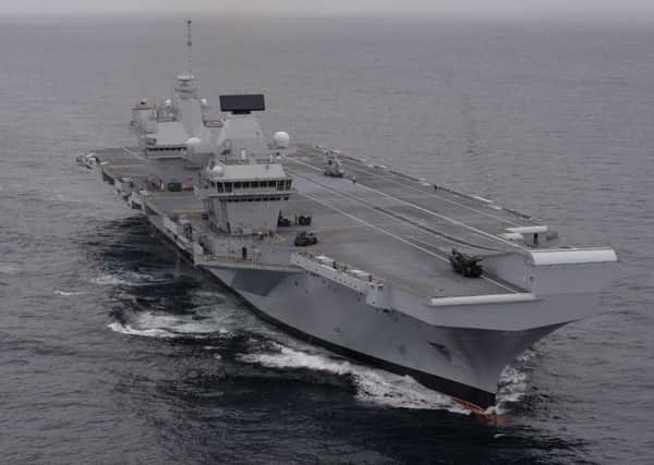 HMS Queen Elizabeth is expected to arrive in her new home port within weeks. Picture: PA