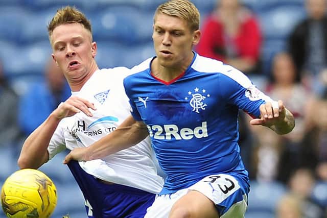 Martyn Waghorn finished Rangers' top goalscorer in each of the last two seasons. Picture: Michael Gillen