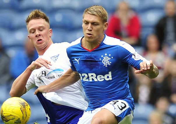 Martyn Waghorn finished Rangers' top goalscorer in each of the last two seasons. Picture: Michael Gillen