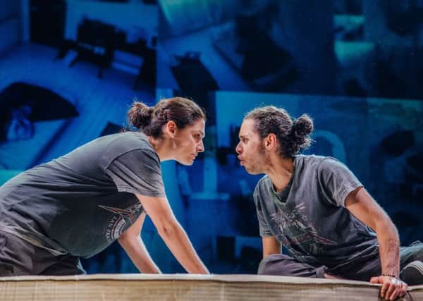 Nesha Caplan and Adam Kashmiry excel in the moving transfender drama Adam at the Traverse. Picture: David Monteith-Hodge