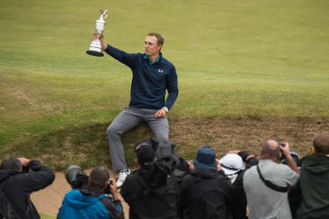Jordan Spieth's Open triumph was an obvious highlight of the summer. Picture: Oli Scarff/AFP/Getty Images