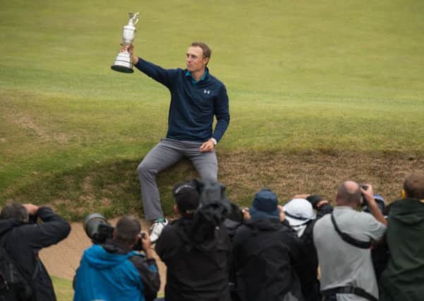 Jordan Spieth's Open triumph was an obvious highlight of the summer. Picture: Oli Scarff/AFP/Getty Images