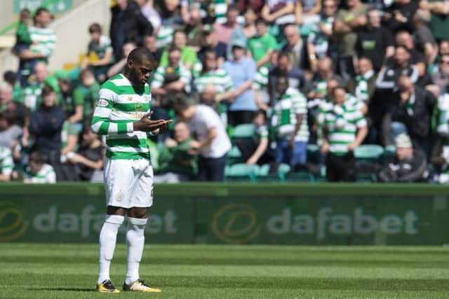 Celtic's Olivier Ntcham impressed against Hearts. Picture: SNS