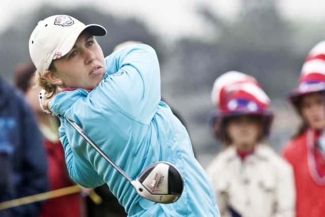 Sally Watson in action during the Curtis Cup. Picture: Bill Murray/SNS