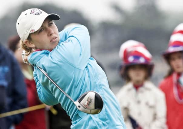 Sally Watson in action during the Curtis Cup. Picture: Bill Murray/SNS
